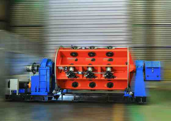JLK Series Rigid Frame Stranding Machine Integrated with Side Automatic Loading Mechanism