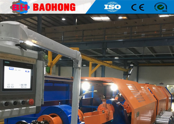 1000RPM Carbon Bow Skip Wire Stranding Machine z wykrywaniem zerwania drutu