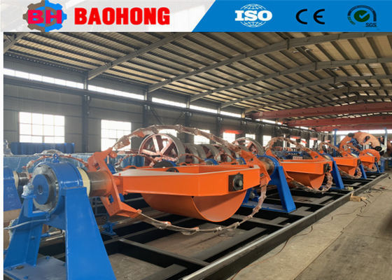 Obrotowy łuk typu Skip Stranding Machine Sprzęt do produkcji kabli